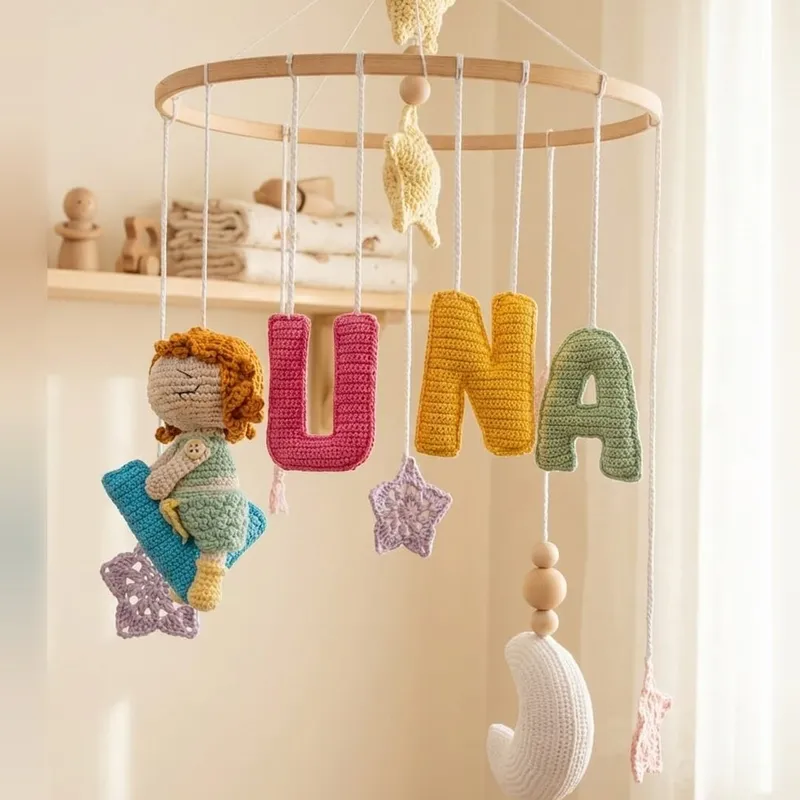 Móvil de cuna personalizado «Sueños Mágicos»